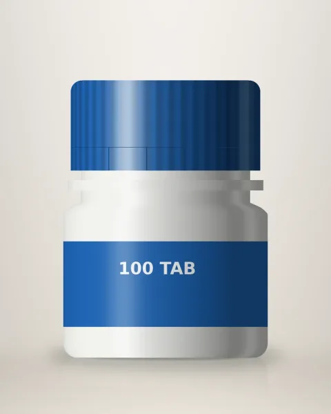 HDPE tablet jar