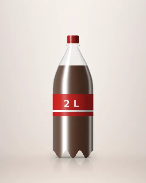 2 litre soft drink bottle